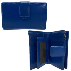 Golunski Tab Flapover Siena Purse - Style 7- 8028- Ocean